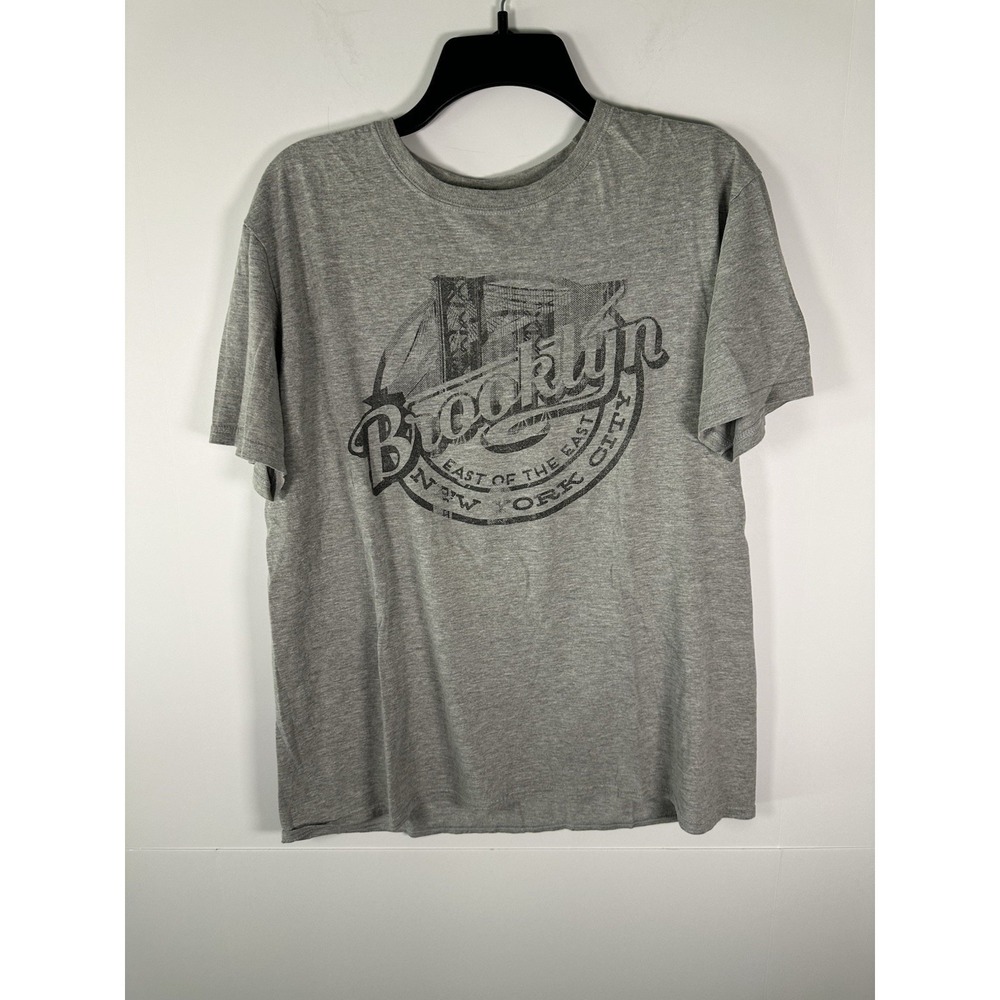 Rebels And Nomads Brooklyn New York City Grey T-Shirt Large Faded